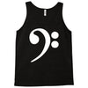 bass cleff funny Tank Top
