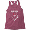 ghose face halloween Racerback Tank