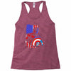 i'm the captain in the war Racerback Tank