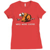 need more coffee Ladies Fitted T-Shirt