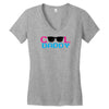 cool daddy 2 Women's V-Neck T-Shirt
