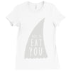 nice to eat you Ladies Fitted T-Shirt