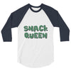 Snack Queen 3/4 Sleeve Shirt