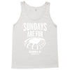 sundays are for football foot ball Tank Top