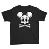 skull mickey 2 Youth Tee