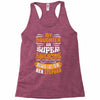 My Daughter Is Super Awesome Her Stepdad Racerback Tank