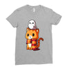 brave kitty Ladies Fitted T-Shirt
