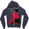 scarlxrd grime Zipper Hoodie
