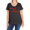 world in motion england italia 90 world cup football retro Ladies Curvy T-Shirt