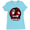 gotham girl h Ladies Fitted T-Shirt