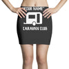 personalised your name caravan club funny gift Mini Skirts