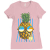 pineapple sunbathe Ladies Fitted T-Shirt