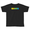 bazinga periodic table funny funny birthday present gift Toddler T-shirt