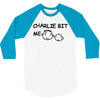 charlie bit me t shirt 2xl funny youtube nerdy geeky awesome humor coo 3/4 Sleeve Shirt