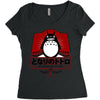 My Neighbor Totoro Women's Triblend Scoop T-shirt