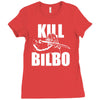 kill bilbo Ladies Fitted T-Shirt