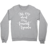 Women, love, Rights, Feminism, Feminist, Female, Funny, Woman, Girl Po Crewneck Sweatshirt