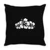 hawaiian flower Throw Pillow