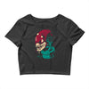 alien plant Crop Top