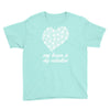 my boxer is my valentine Youth Tee