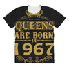queens are born in 1967 All Over Women's T-shirt