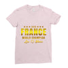 World Champion France 2018 Les Blues Ladies Fitted T-Shirt