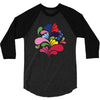 colorful art 3/4 Sleeve Shirt