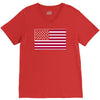 usa flag navy american V-Neck Tee