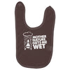 mother nature gets me wet Baby Bibs