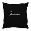 Heart Beat Throw Pillow