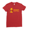 hunny on my mind Ladies Fitted T-Shirt