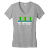 definitely in my zone Women's V-Neck T-Shirt