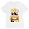 My Daughter Super Awesome Dad V-Neck Tee