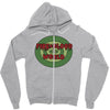 my world is sick and sad Zipper Hoodie