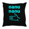 mork and mind Throw Pillow