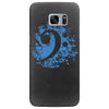 bass clef in blue Samsung Galaxy S7 Edge