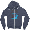 I Don't Need Therapy Need Surfing Zipper Hoodie
