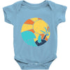 beach vibes Baby Onesie