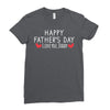 Happy Father's Day I Love Daddy Onesie-Father's Day Ladies Fitted T-Shirt
