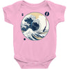 the great wave off sound Baby Bodysuit