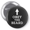 obey the beard funny Pin-back button