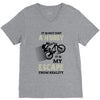 It is Not Just A Hobby It is My Escape From Reality V-Neck Tee