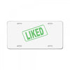 liked License Plate
