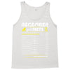 December Girl Facts Capricorn Tank Top