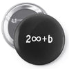 To Infinity And Beyond Pin-back button