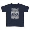 Real Kings Are Born On December 12 Toddler T-shirt
