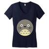 totoro Women's V-Neck T-Shirt