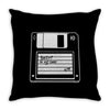 retro floppy Throw Pillow