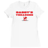 daddys treasure Ladies Fitted T-Shirt
