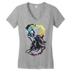 wolf Women's V-Neck T-Shirt